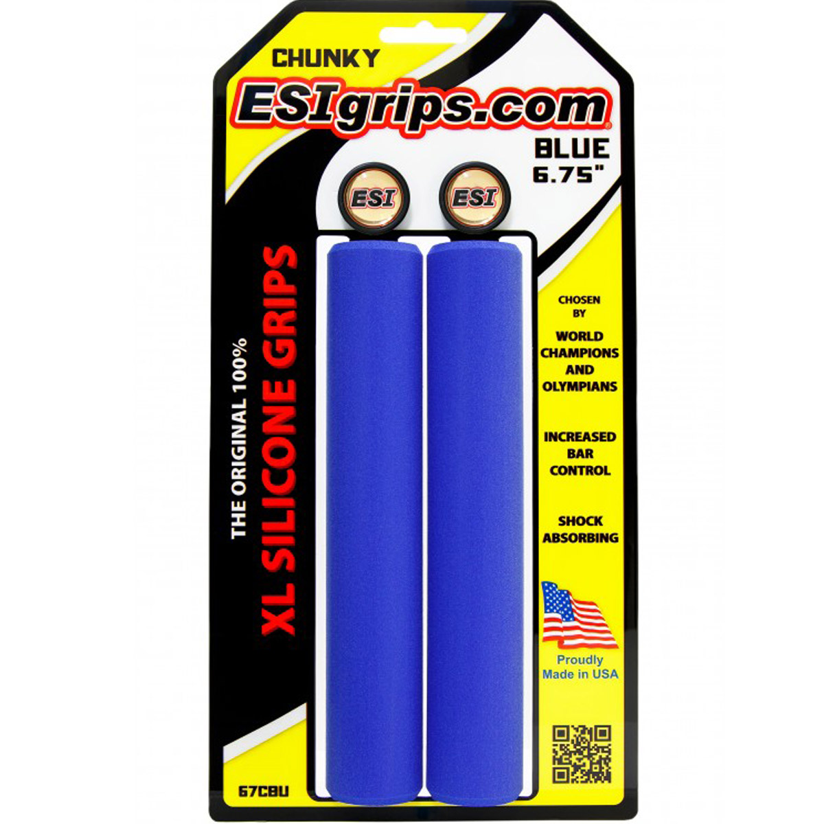 Грипсы ESI Chunky XL Blue