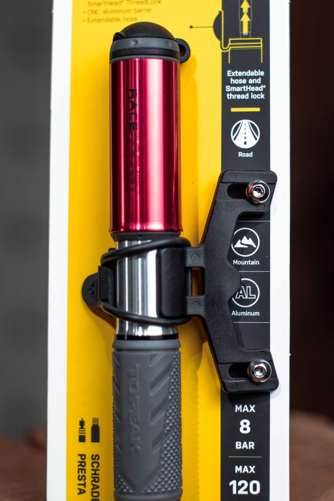 Насос ручной Topeak Racerocket Red