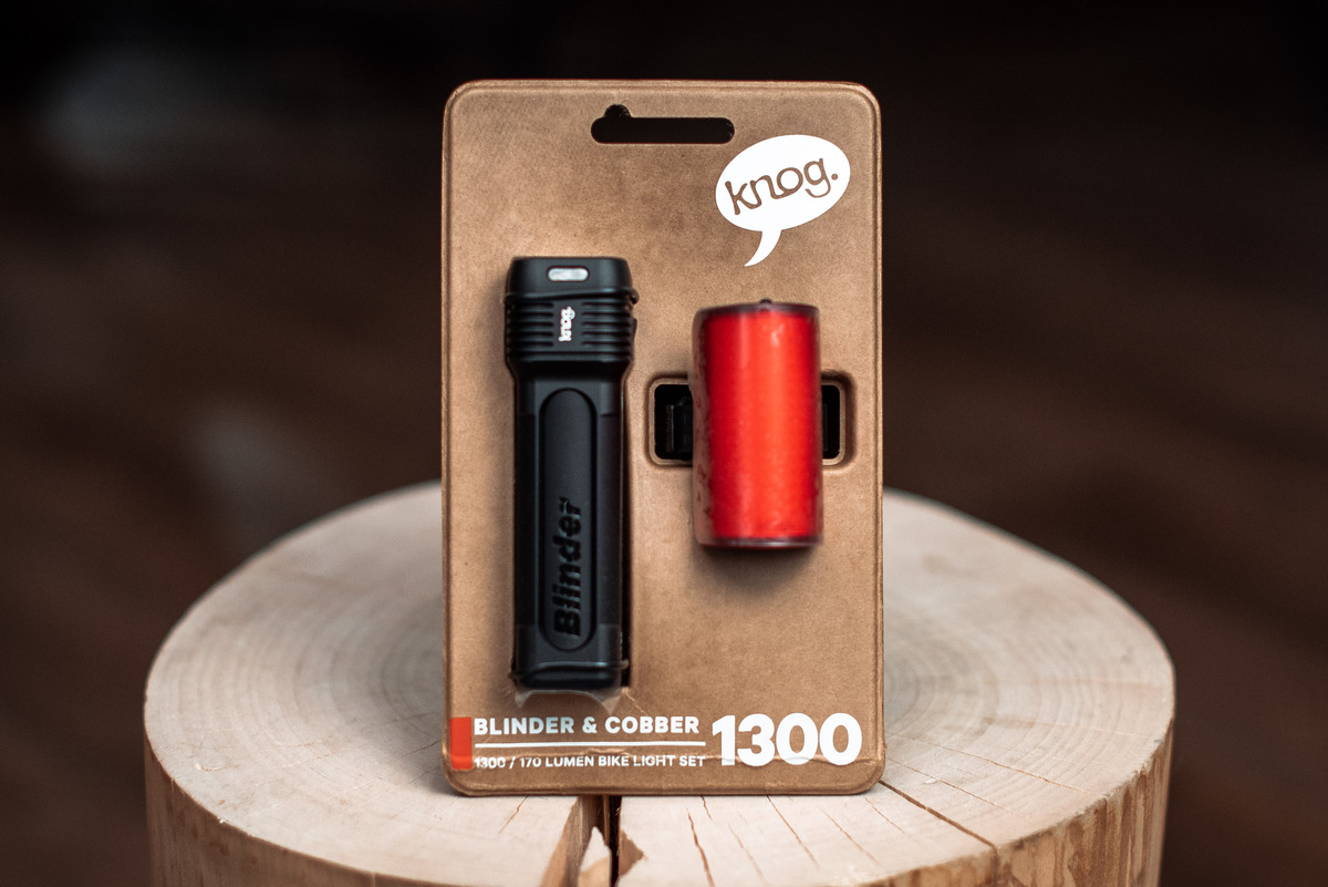 Комплект фонарей Knog Blinder 1300 & Mid Cobber