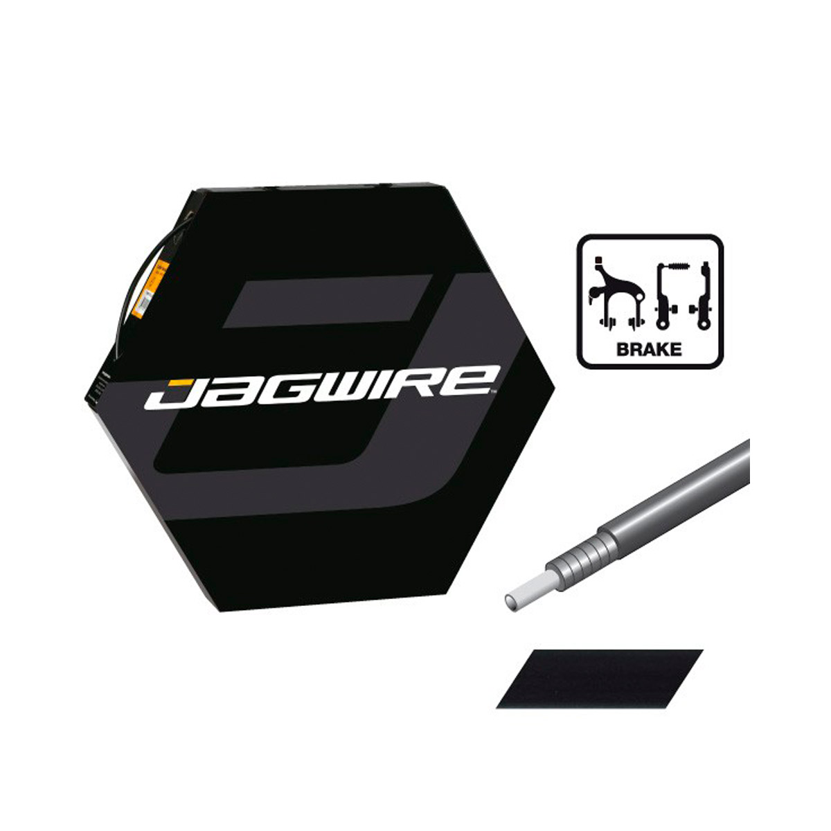 Рубашка тормозная Jagwire Brake Housing CEX-SL 1м Black