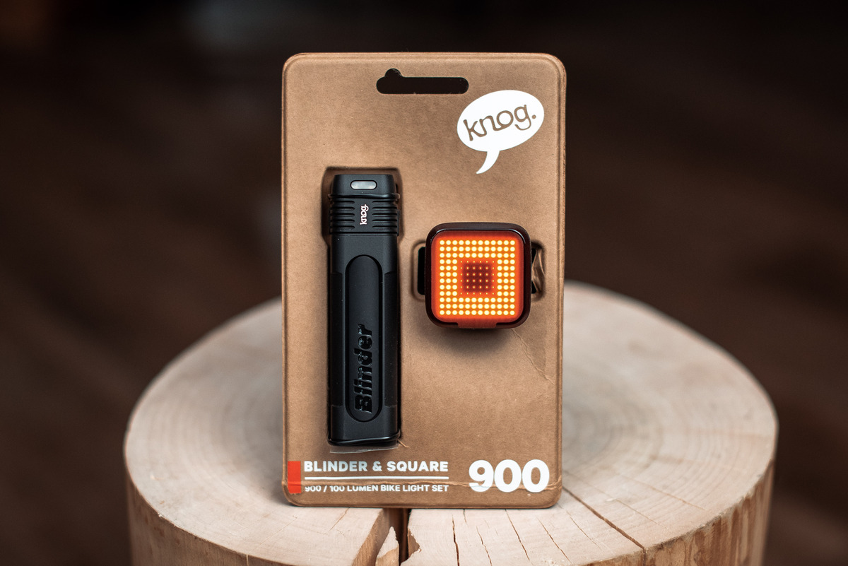 Комплект фонарей Knog Blinder 900 & Blinder Square