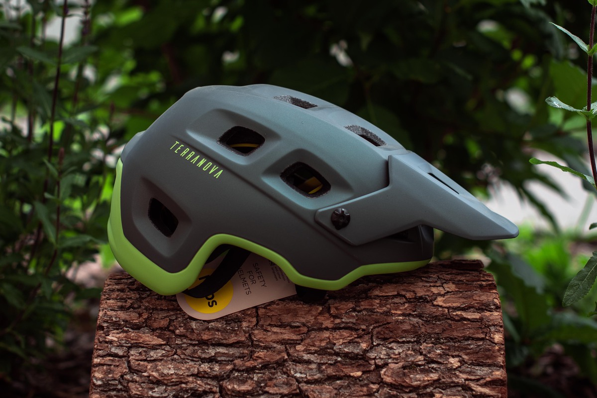 Велошлем Met Terranova MIPS Grey/Lime
