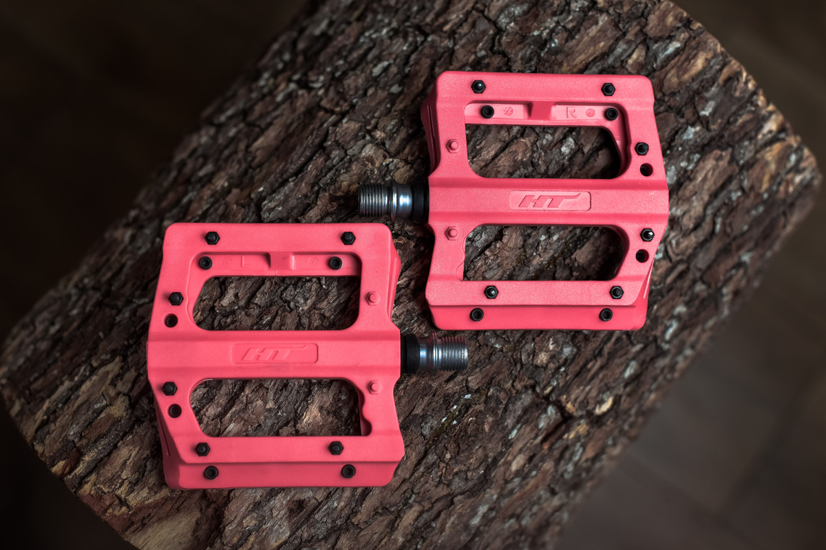 Педали HT PA12A Pink