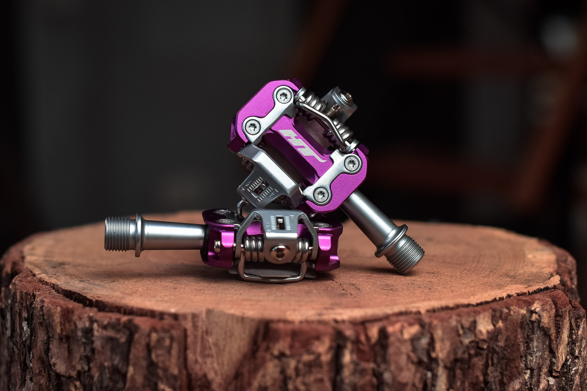 Контактные педали HT M2 Purple