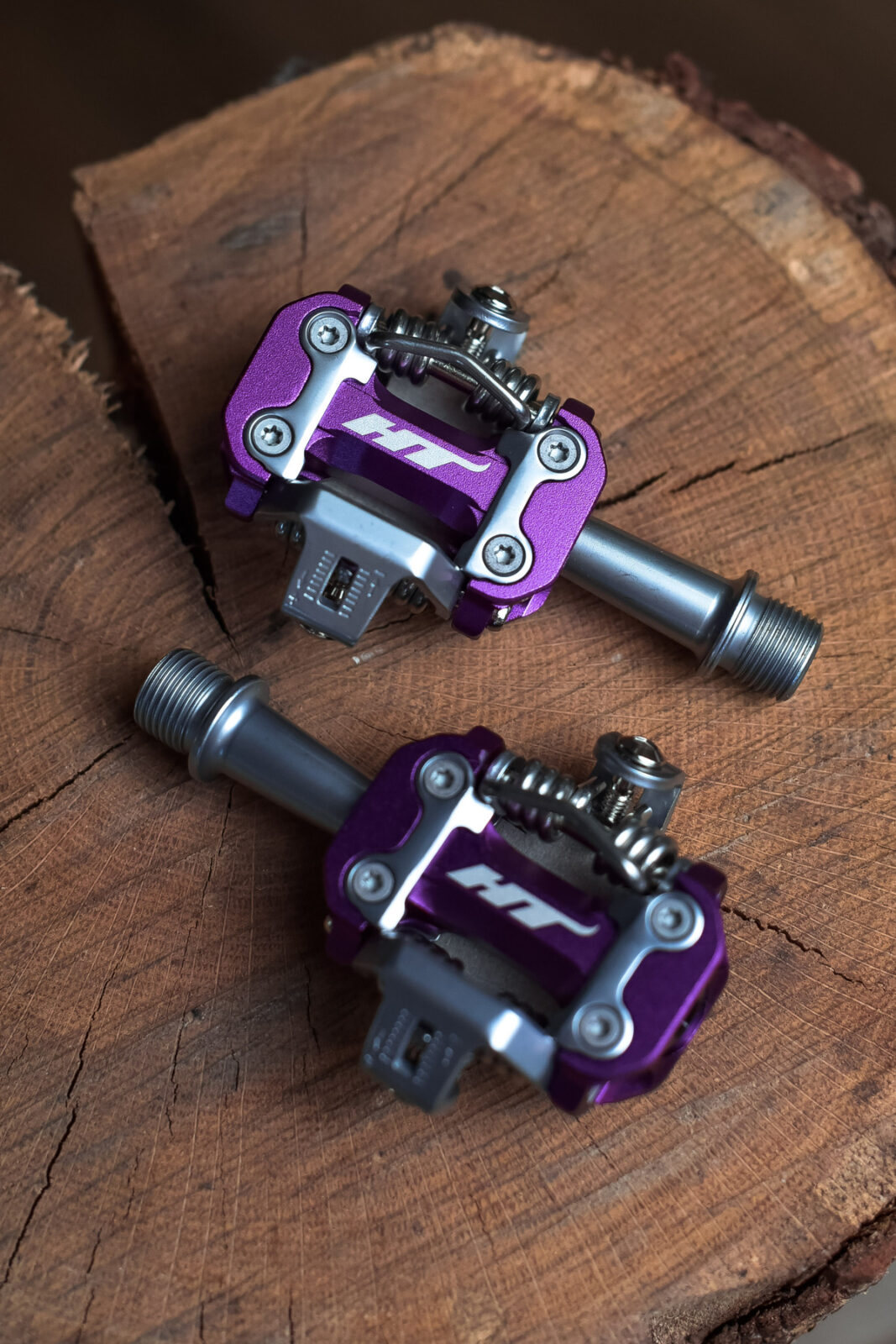 Контактные педали HT M2 Purple