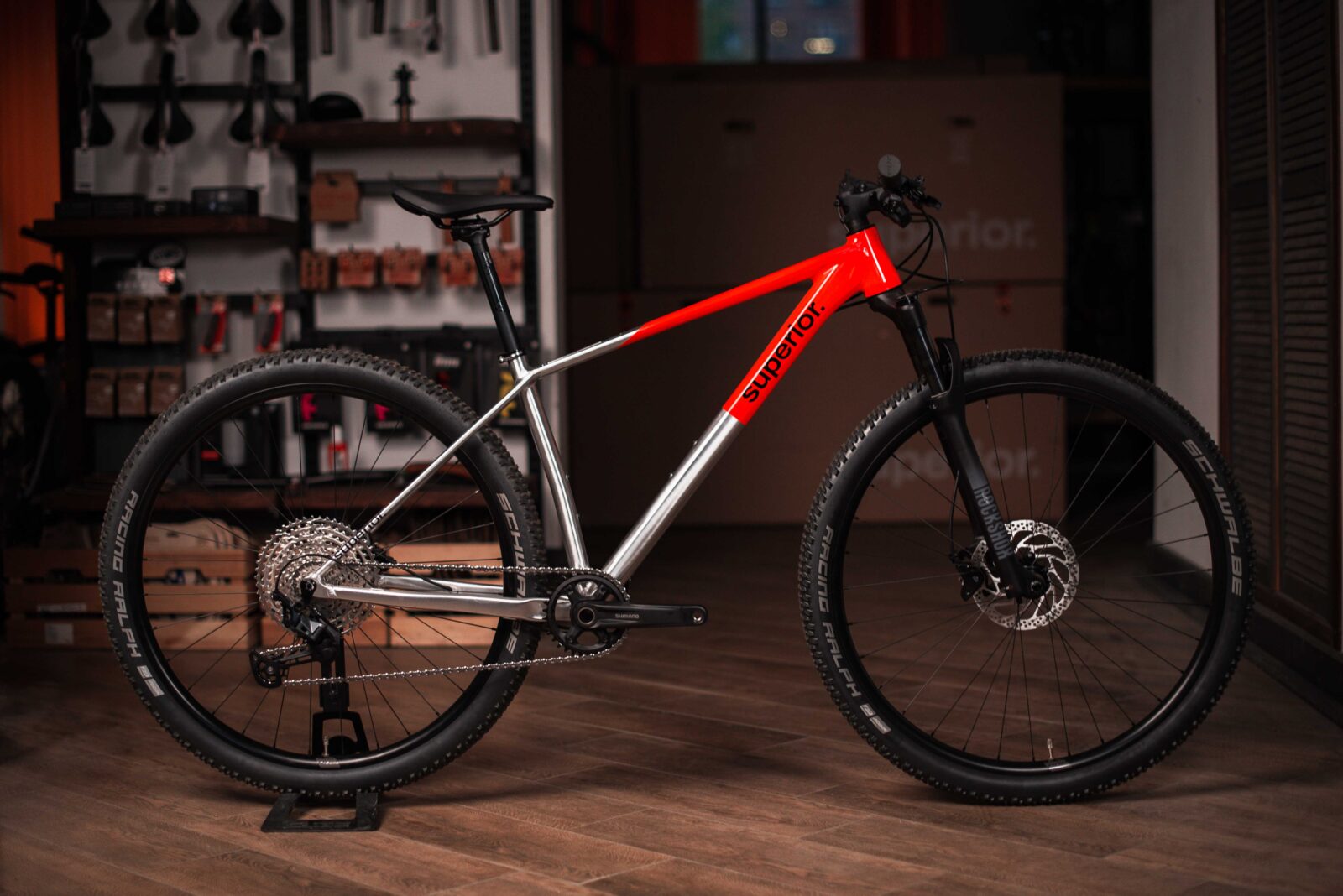 Велосипед Superior XP 6.2 Gloss Brushed Alu/Red