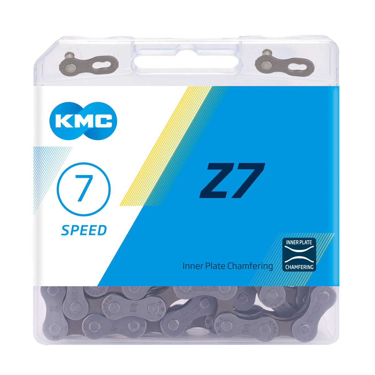 Цепь KMC Z7 Grey/Brown