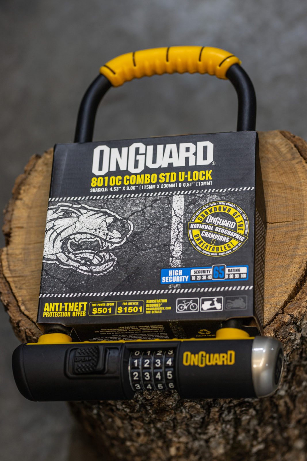 Велозамок U-Lock OnGuard Bulldog Combo