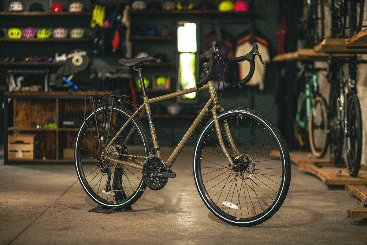 Велосипед Fuji Touring Disc Dark Khaki