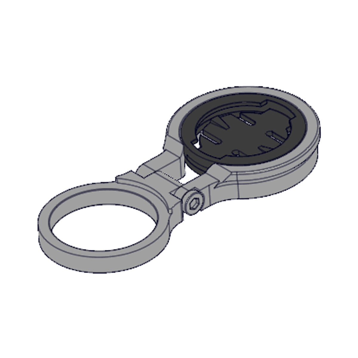 Крепление для велокомпьютера Garmin Mount MTB Black