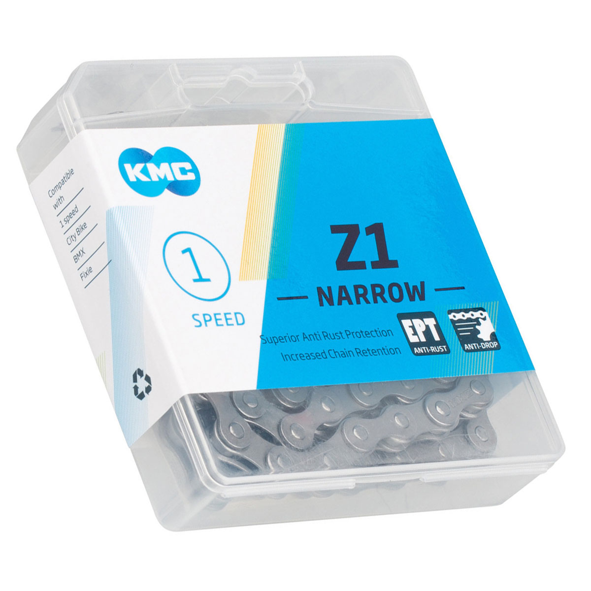 Цепь KMC Z1 Narrow EPT Silver
