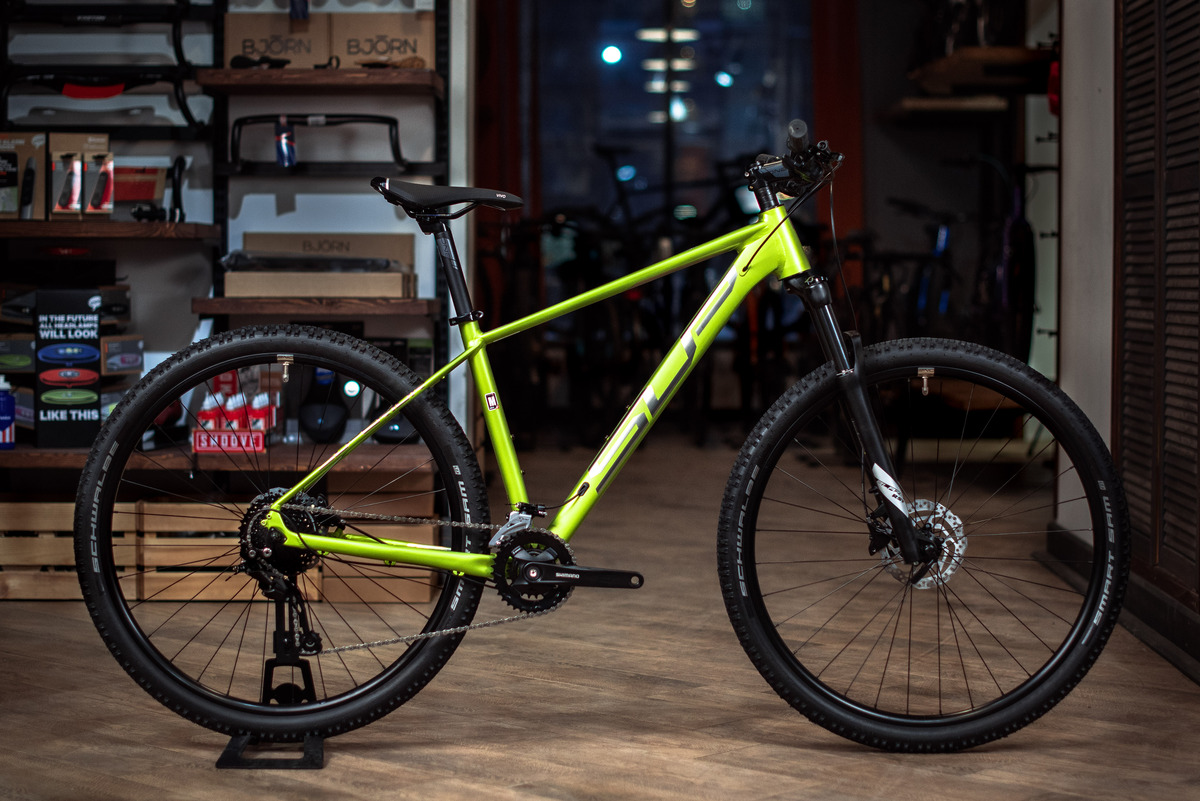 Велосипед Superior XC 859 Matte Lime Metallic/Chrome Silver