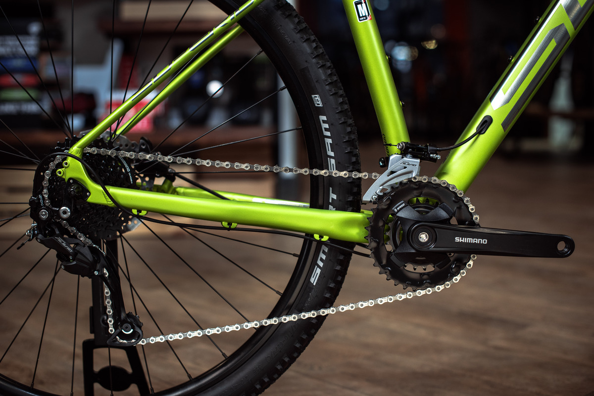 Велосипед Superior XC 859 Matte Lime Metallic/Chrome Silver