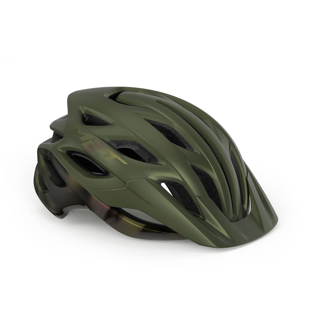 Велошлем Met Veleno Olive Iridescent