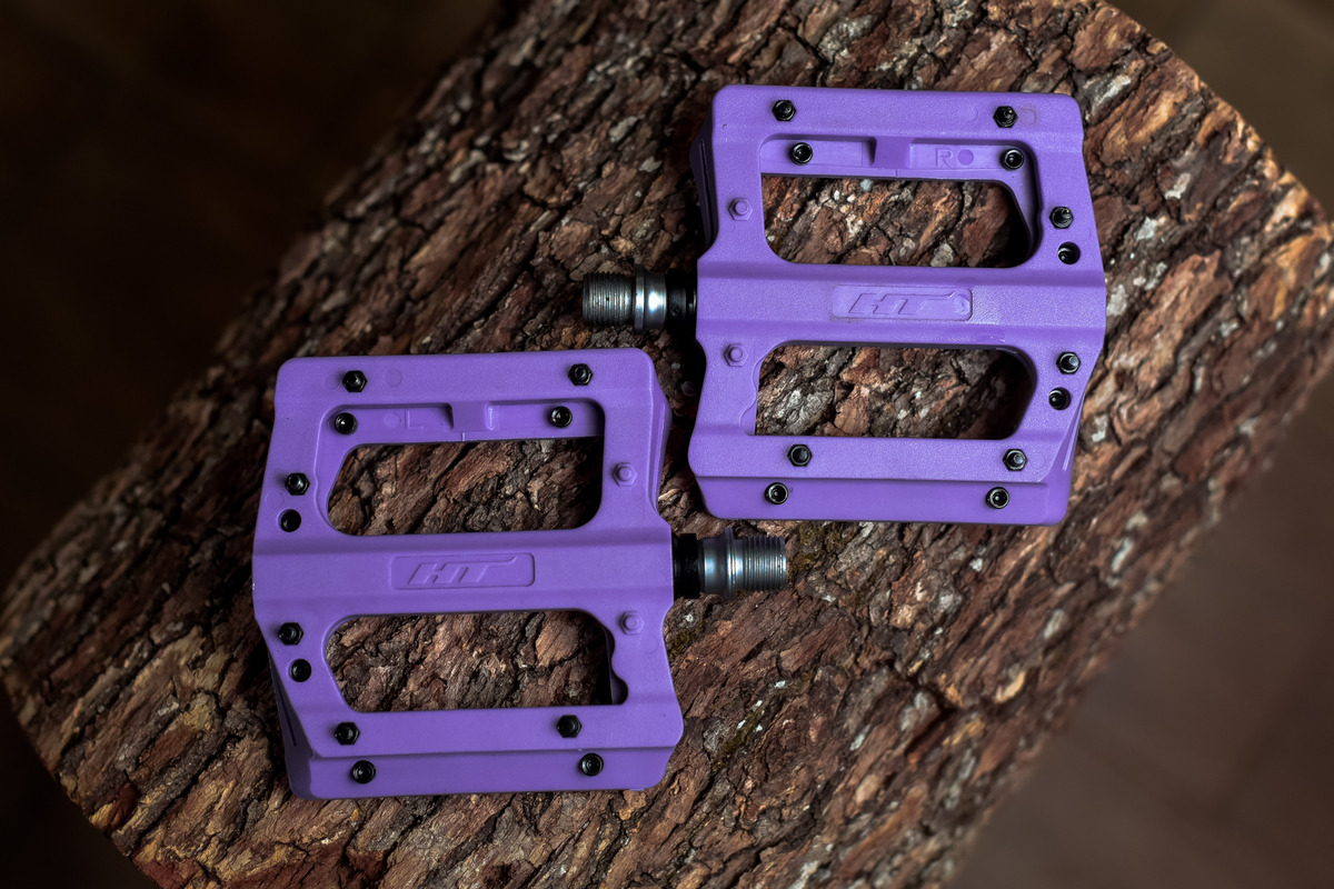 Педали HT PA12A Purple