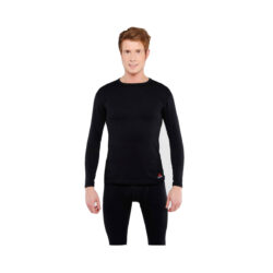 Термобелье Lopoma EveryDay Cotton Protect Man верх Black