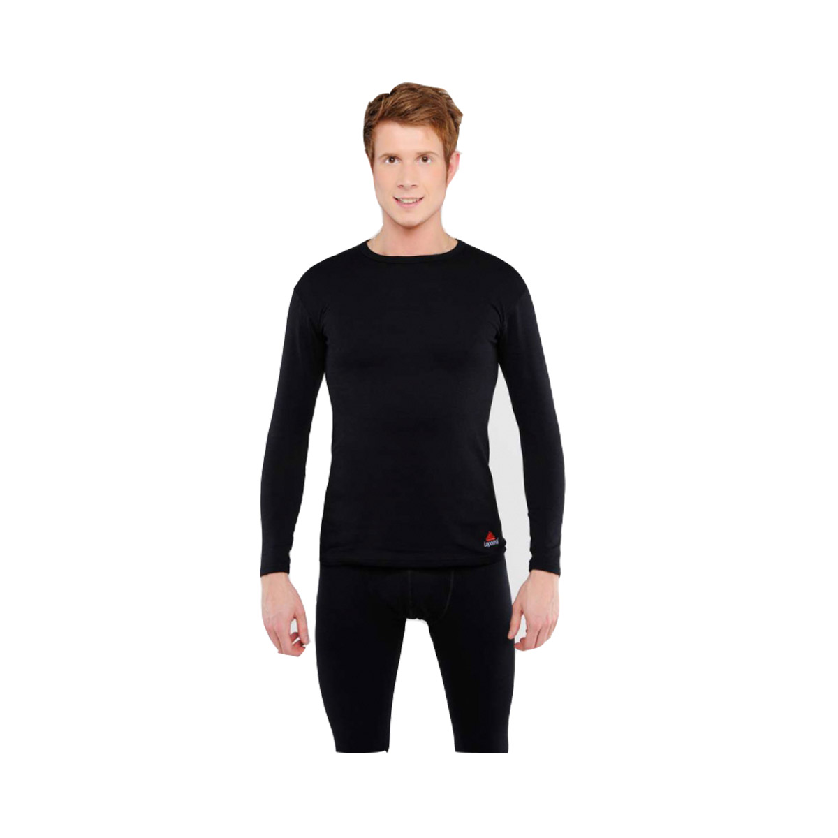Термобелье Lopoma EveryDay Cotton Protect Man верх Black