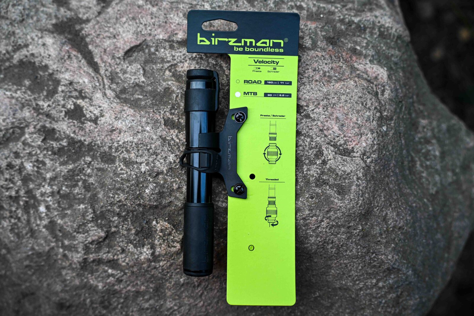 Насос ручной Birzman Velocity MTB Black