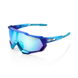 Очки 100% Speedtrap Matte Metallic Into The Fade/Blue Topaz Multilayer Mirror