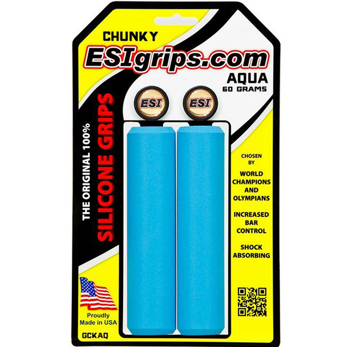 Грипсы ESI Chunky Aqua