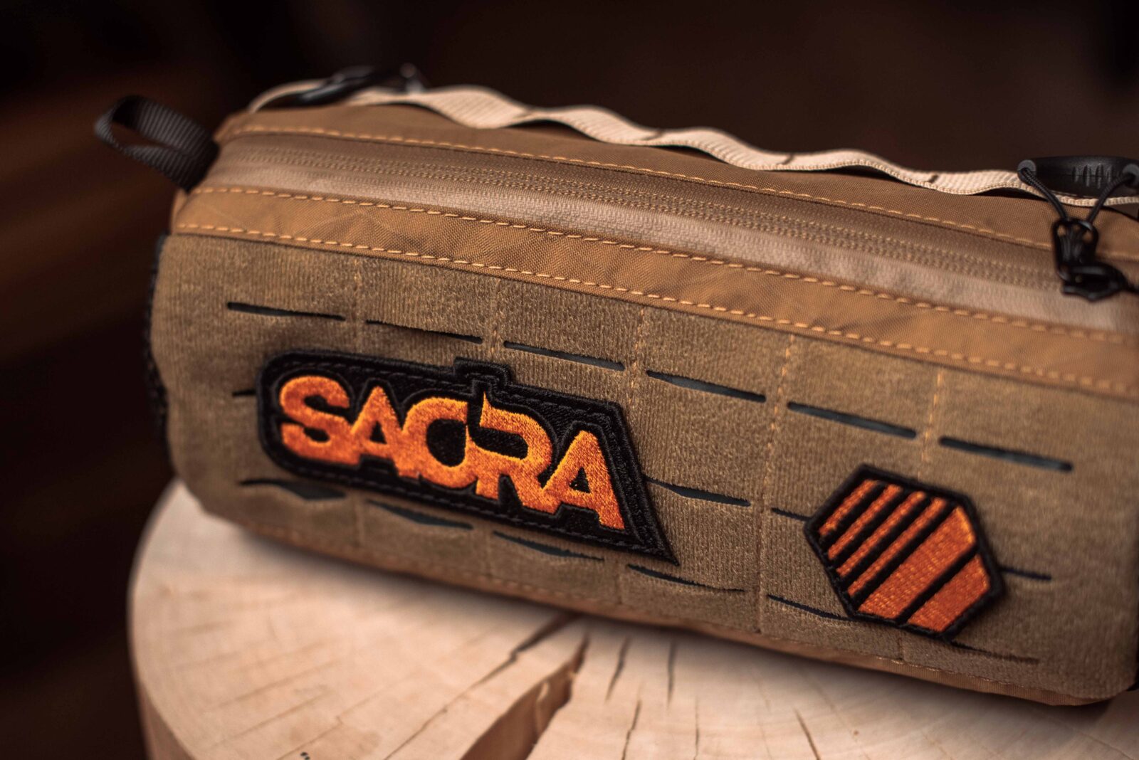 Сумка на руль Sacra Bar Bag Mini Ochre X-pac