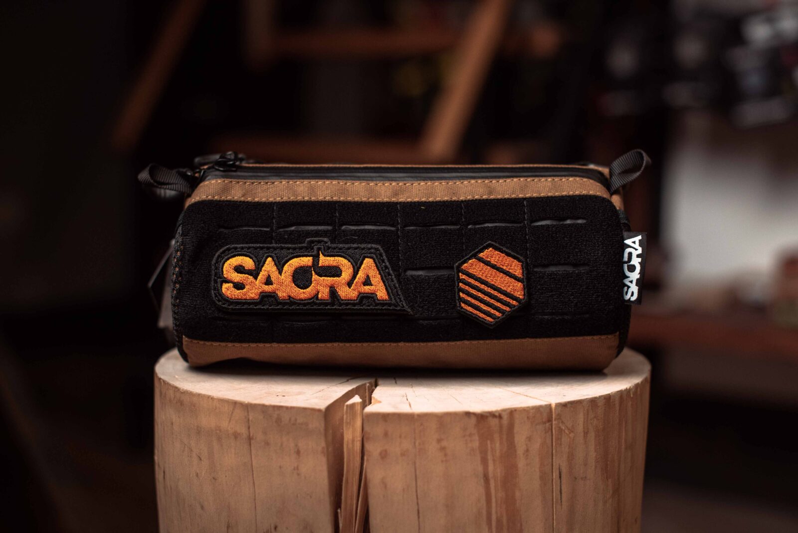 Сумка на руль Sacra Bar Bag Mini Ochre X-pac Cotton