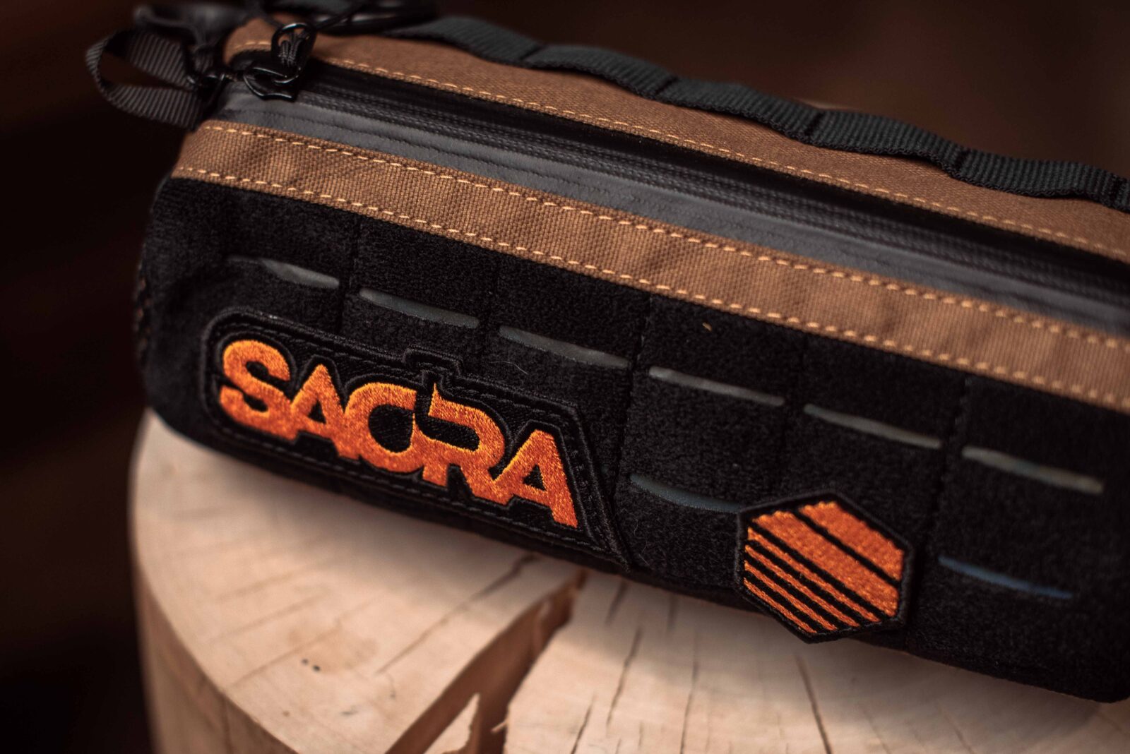 Сумка на руль Sacra Bar Bag Mini Ochre X-pac Cotton