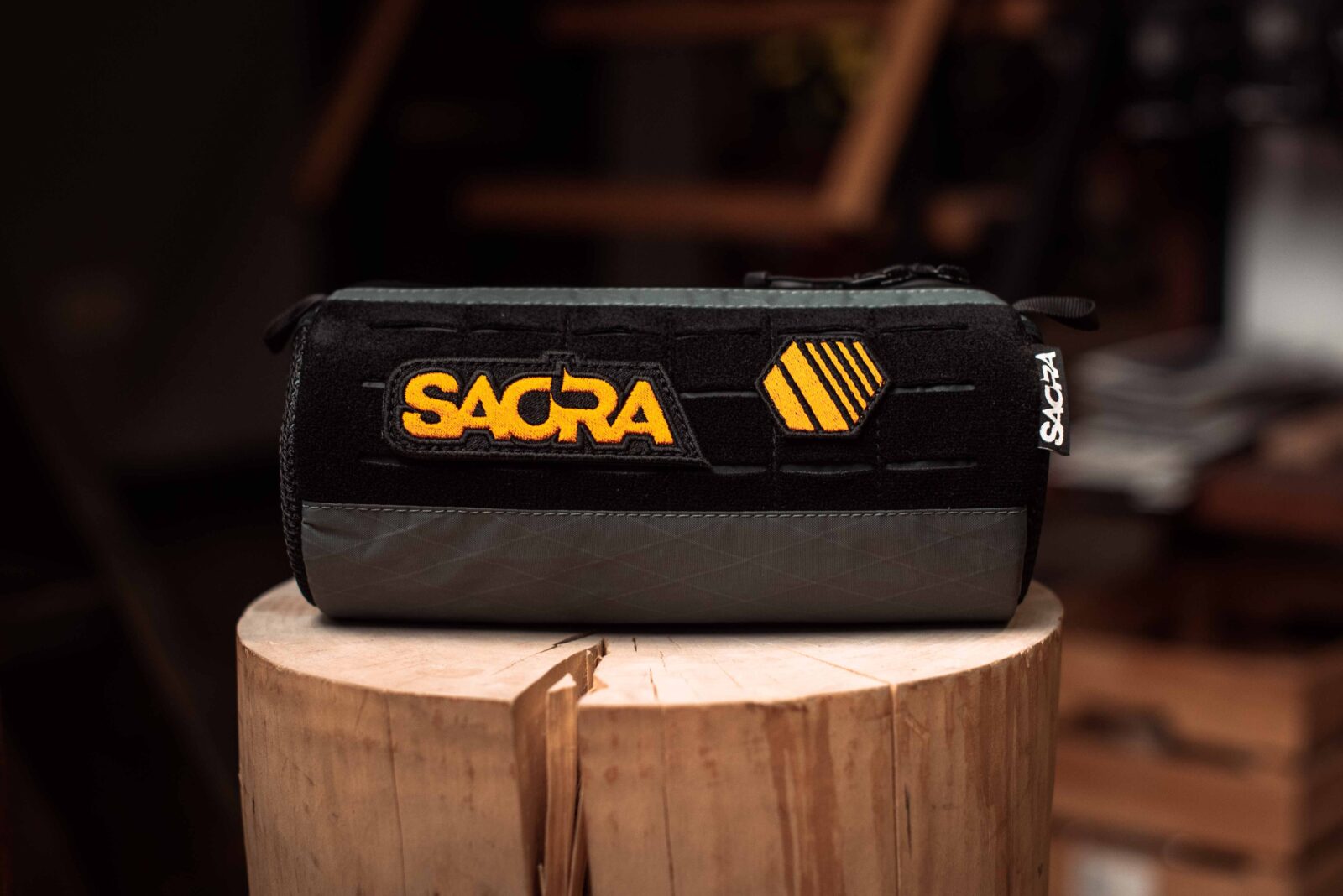 Сумка на руль Sacra Bar Bag Mini Grey X-pac