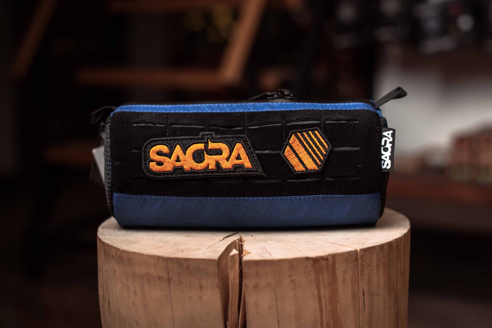 Сумка на руль Sacra Bar Bag Mini Dark Blue X-pac
