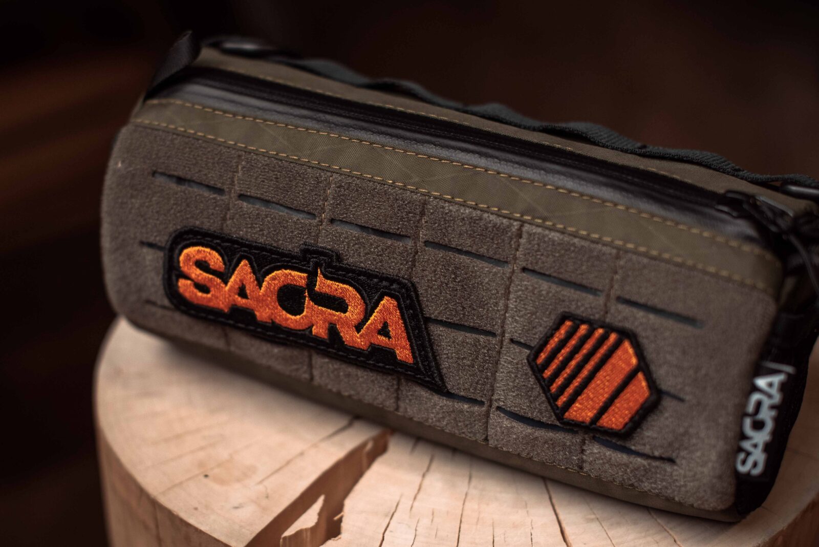 Сумка на руль Sacra Bar Bag Mini Olive X-pac