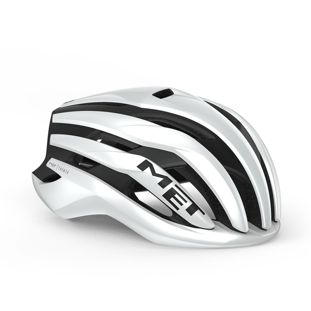 Велошлем Met Trenta MIPS White Black/Matt Glossy