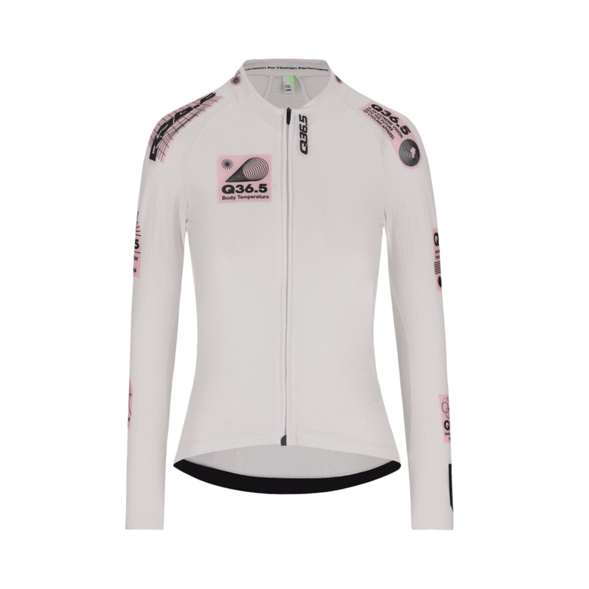 Джерси Q36.5 Gregarius Hybrid Light Retrofuture White