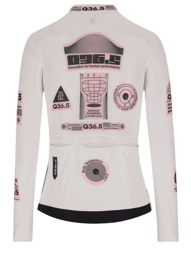 Джерси Q36.5 Gregarius Hybrid Light Retrofuture White