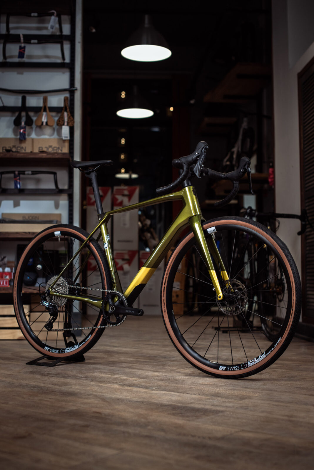 Велосипед Superior X-Road Team Comp GR Gloss Olive Chrome