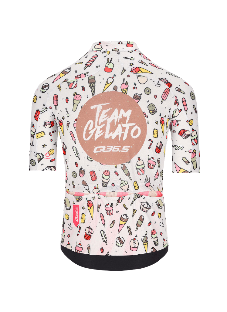 Джерси Q36.5 Gregarius Pro Team Gelato White