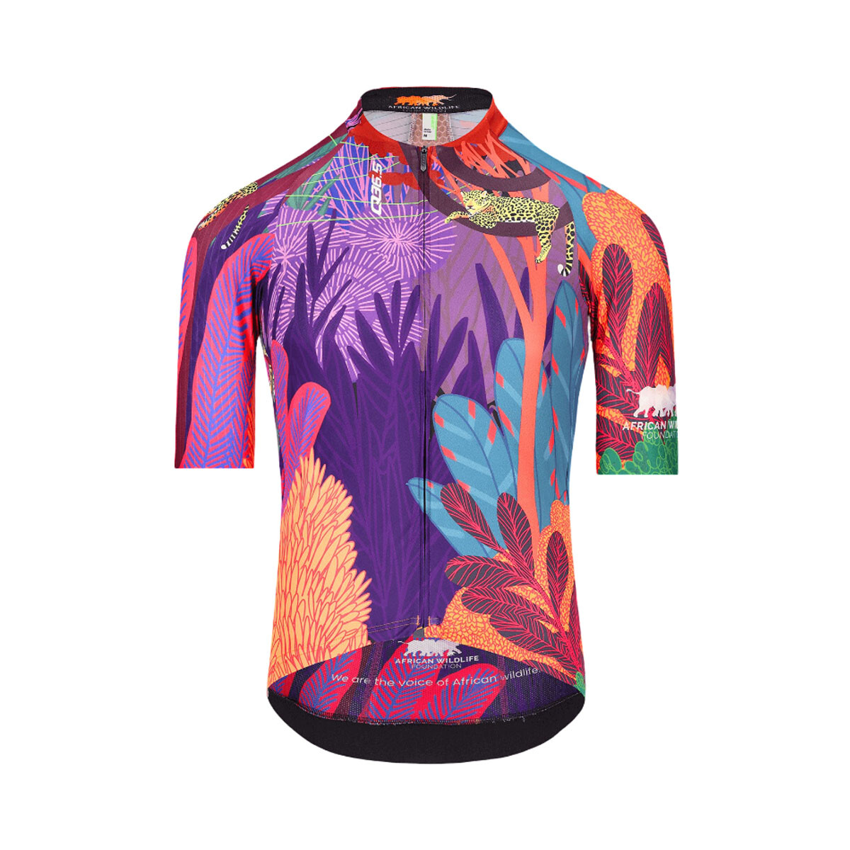 Джерси Q36.5 Gregarius Pro African Wildlife Foundation Purple