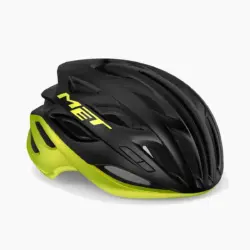 Велошлем Met Estro MIPS Black/Metallic Lime Yellow