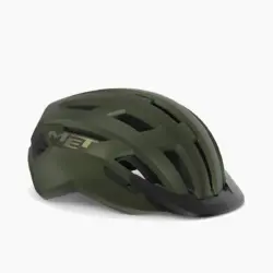 Велошлем Met Allroad Olive Iridescent