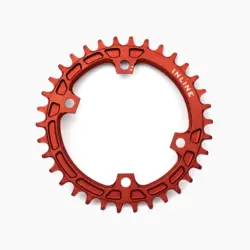 Звезда передняя Inline BCD96 Asymmetric SPD10/11 Red