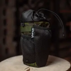 Сумка на руль Sacra Feedbag Black/Khaki