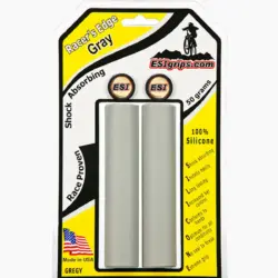 Грипсы ESI Racer's Edge Gray
