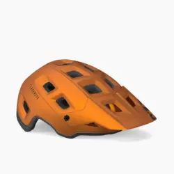 Велошлем Met Terranova MIPS Metallic Orange Titanium