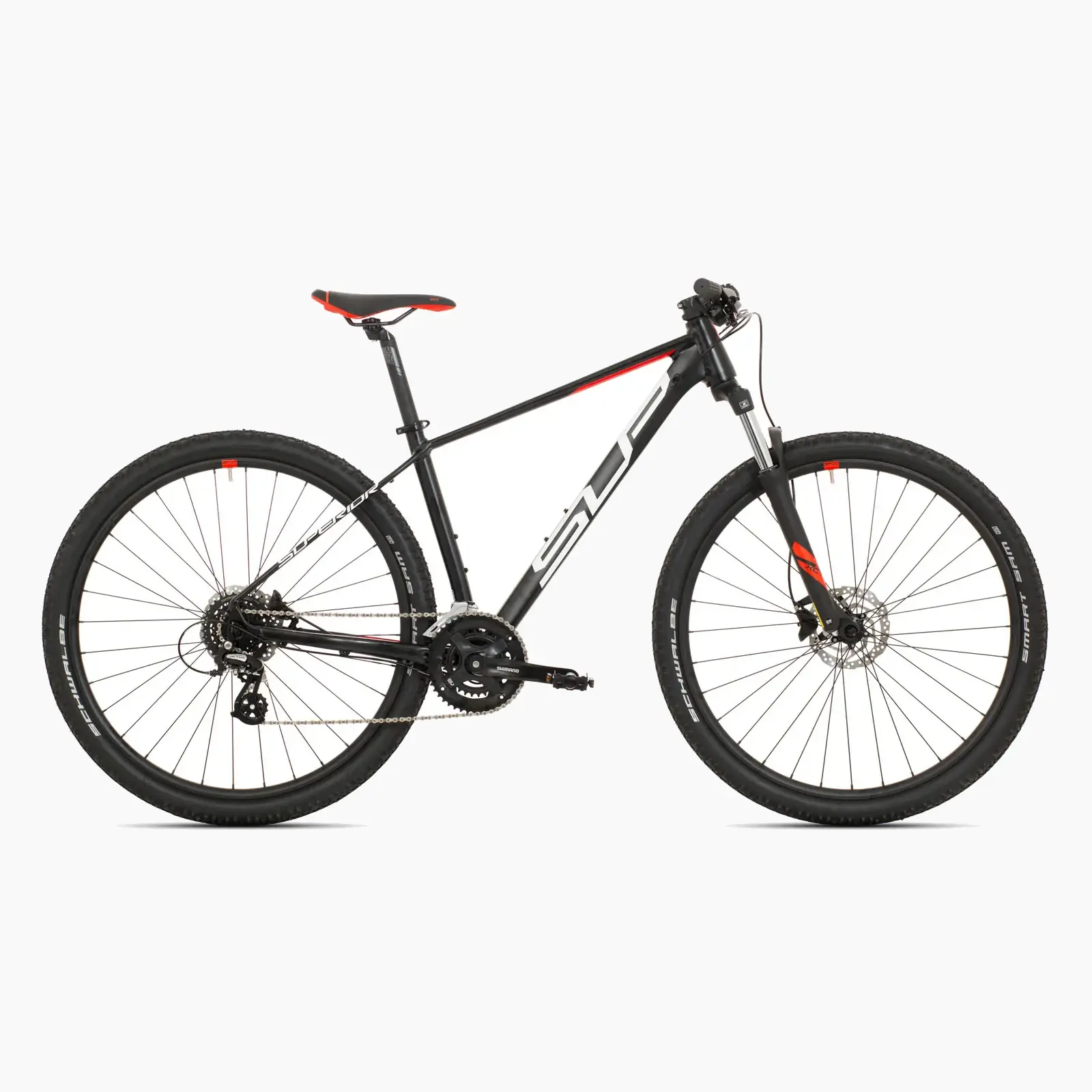 Велосипед Superior XC 819 Matte Black/White/Team Red