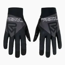 Велоперчатки Rock Machine Race FF Black/Grey