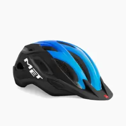 Велошлем Met Crossover Black/Cyan