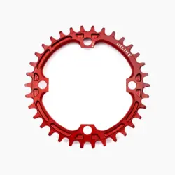 Звезда передняя Inline BCD104 SPD10/11 Red