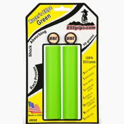 Грипсы ESI Racer's Edge Green