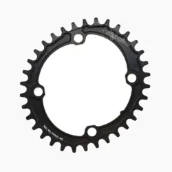 Звезда передняя Neutrino BCD104 SPD10/11/12 Oval Black