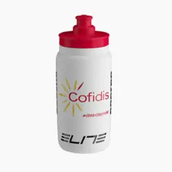 Фляга Elite Fly Team Cofidis White
