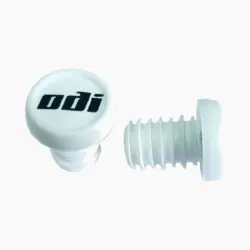 Грипстопы ODI End Plug White
